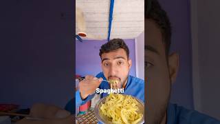 He tried spaghetti for the first time [upl. by Sitnalta]