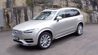 2016 Volvo XC90 review amp Auto Pilot Assist test POV [upl. by Ferino]