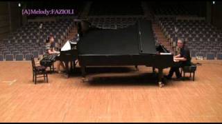 BOLERO for 2 pianos 4 hands FAZIOLI amp Bosendorfer no1 [upl. by Noramac]