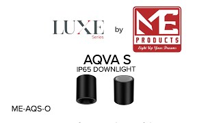 MELUXE  AQVAS Surface IP65 LED Downlight  Live Video [upl. by Ferdie60]