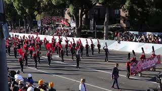 Baldwinsville Marching Band at Rose Parade 2020 [upl. by Kerk]