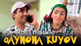 Alfiya kampir  Qaynona kuyov 17qism [upl. by Herrle]