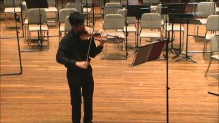 YouTube Symphony Orchestra 2011 Audition  Violin Mark Hui [upl. by Undis160]