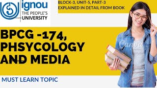 BPCG174 Media and psychology  B3 U5 P3  Media role in destigmatisation [upl. by Ran]