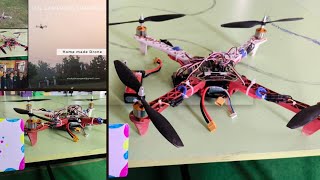 how to make quadcopter drone🫠 make a drone  short drone robotics technology tech [upl. by Brittain]