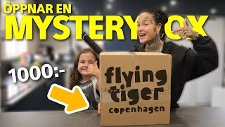 1000 kr Mysterybox från Flying Tiger [upl. by Notfol]