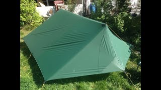 Gluing vs Sewing a Silnylon Tarp [upl. by Zink]