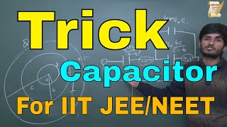 Trick for CAPACITOR  Spherical Capacitor  IIT JEE problems solved in 10 seconds  By Kartikey Sir [upl. by Sanfourd725]