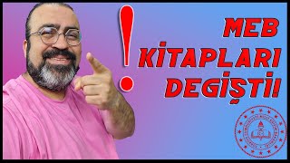 MEB KİTAPLARI DEĞİŞTİ [upl. by Tnemelc]