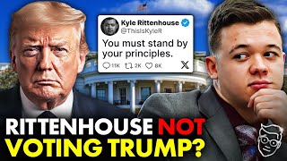 INSTANT REGRET Kyle Rittenhouse Announces He Will NOT Vote Trump Massive MAGA BACKLASH 100000 🤬 [upl. by Nabi230]