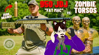 Crazy amounts of energy 950 JDJ FAT MAC vs Zombie Torsos  VTuber Reacts to Kentucky Ballistics [upl. by Bainter630]