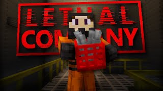 LETHAL COMPANY BUT IN MINECRAFT  MCPE Lethal company Items addon 120121 [upl. by Ertnom]