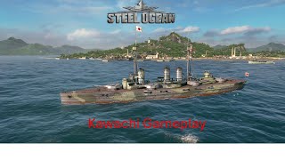 Steel Ocean IJN Battleship Kawachi Gameplay [upl. by Mccahill604]