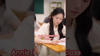 Annie becomes class topper 💞💯class collegelife schoollife topper kdrama lovestory cdrama [upl. by Aydni]