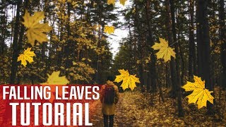 falling 3d leafs in 3ds max using particles beginner tutorial  cg deep [upl. by Valda]