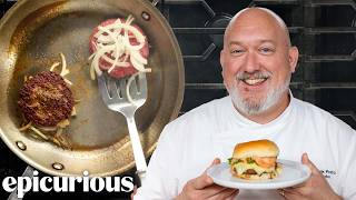 The Best Hamburger Youll Ever Make RestaurantQuality  Epicurious 101 [upl. by Killie]