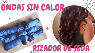 Como hacer un rizador de seda para ondas sin calor tips making sewing [upl. by Norvil]