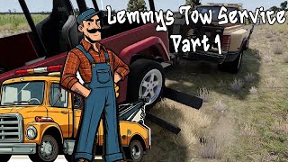 Lemmys Tow Service 1 We find some Deadbeats in BeamNG [upl. by Peggi]