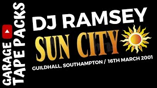 DJ Ramsey  Sun City UK Tour 2001  16th March 2001  Garage Tape Packs [upl. by Gonagle]