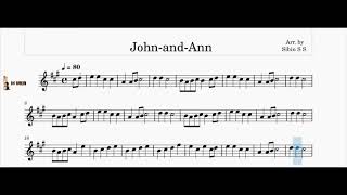 John and AnnViolin l Metronome 6080100120 BPM Honeyman Tutor l V4 Violin [upl. by Anatollo]