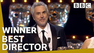 Alfonso Cuarón wins Best Director BAFTA 2019 🏆 BBC [upl. by Leitao]