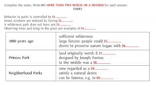 IELTS Listening Part 4  Filling Gap  Episode 8 [upl. by Akenal]