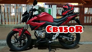 FIRST IMPRESSION CB 150R FACELIFT 2018 STREETFIRE  RED MATTE [upl. by Akemrej]