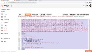 Blogger Template Uploading XML Error  Fix for XML error in Blogger  how to upload new theme on blo [upl. by Fabio]