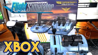 Thrustmaster NEW TCA Pack Airbus X Edition XBOX  Microsoft Flight Simulator [upl. by Yesnnyl]