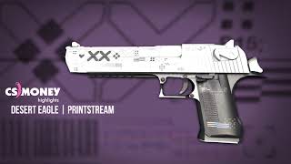 CSGO  Desert Eagle  Printstream [upl. by Ardisj51]