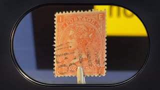 sold【GB】 victoria stamp with plate number how much you would sell [upl. by Yole]