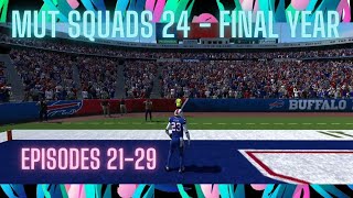 UNRELEASED MUT SQUADS 24  FINAL YEAR  EPISODES 2129 [upl. by Enelrad]