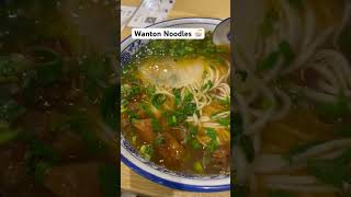 Wanton Noodles 🍜 wantonnoodles breakfast dinnerfoos simplefood food thaifood [upl. by Nna]