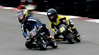 Motorbike Racing for Kids Age 6 Cool FAB 2018 Rd 1 Pt 1 Minimoto Rookies [upl. by Jose]