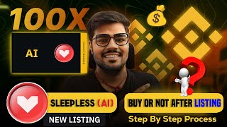 Binance will list Sleepless AI Token  Binance New Listing  Sleepless AI Web3 Gaming Project Crypto [upl. by Hamil586]