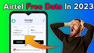 Airtel FREE Data Tricks  How To Get Free Data On Airtel Thanks App  Airtel Coupon Code 2023 [upl. by Yremogtnom883]