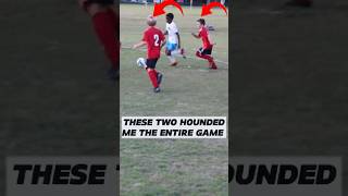 THESE TWO HOUNDED ME THE ENTIRE GAME foryou foryoupage soccer explore soccerskills [upl. by Blasien]