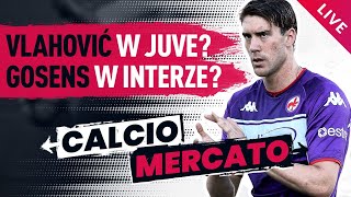 VLAHOVIĆ W JUVE GOSENS W INTERZE  CALCIOMERCATO 9  Amici Sportivi LIVE [upl. by Kcyred446]