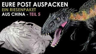 Temu Riesenpaket auspacken  Teil 5 mit Jurassic World™ Indominus Rex  Indoraptor Hybrid  Figur [upl. by Althee]