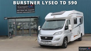 Burstner Lyseo TD 590 Motorhome For Sale at Camper UK [upl. by Enitsrik686]