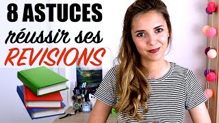 8 astuces REVISIONS  Bac Brevet Concours Examen [upl. by Ayekram]