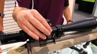 Vortex 624 Viper HS LR Riflescope at SHOT Show 2013 Video [upl. by Fortunna203]