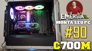 💻 EmersonBR Monta Seu PC 90 em Aracaju  PC do Fernando  Cooler Master MasterCase C700M [upl. by Allertse418]