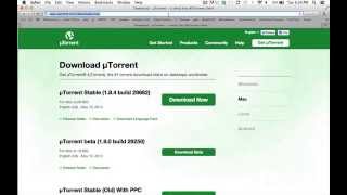 How To Download Torrents From The Pirate Bay On Mac [upl. by Crescantia654]