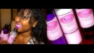 BEST AT HOME BRAZILIAN KERATIN Treatment  Uncurly ❤ [upl. by Ahsinid]