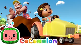 Muddy Chug Chug Tractor Song  CoComelon Nursery Rhymes amp Kids Songs [upl. by Acinomahs]