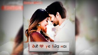 Yuhi Nahi Tujhpe Dil Ye Fida Hai 💓  Arijit Singh Love Whatsapp Status 😍  AndroLyrics [upl. by Suoinuj]