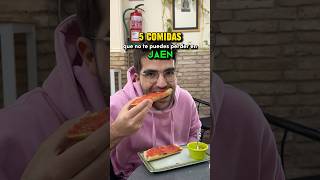 Comida típica de Jaen 🇪🇸🫒 jaen españa comida viajes [upl. by Naujid968]