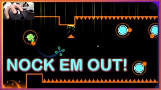 Geometry Dash SUBZERO Nock Em Level – EPIC Skills on Display [upl. by Martha]