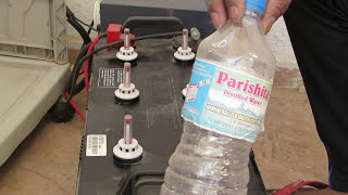 How to fill Distilled Water in inverter Battery  UPS Yourselves [upl. by Granthem]